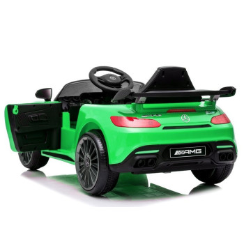 Auto na akumulator Mercedes AMG GT R Pilot Światła LED MP3  Zielony