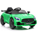 Auto na akumulator Mercedes AMG GT R Pilot Światła LED MP3  Zielony