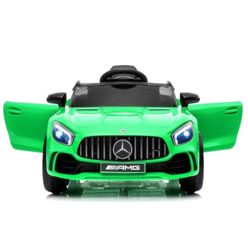 Auto na akumulator Mercedes AMG GT R Pilot Światła LED MP3  Zielony