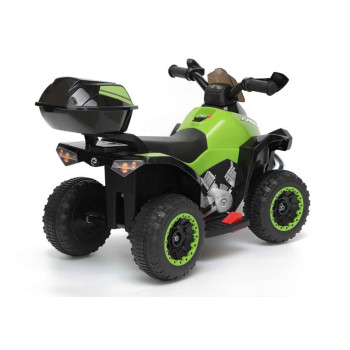 Quad na Akumulator GTS1188-A Światła LED Muzyka Schowek Zielony