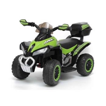 Quad na Akumulator GTS1188-A Światła LED Muzyka Schowek Zielony