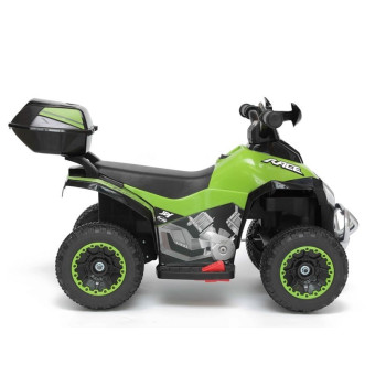 Quad na Akumulator GTS1188-A Światła LED Muzyka Schowek Zielony