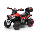 Quad na Akumulator GTS1188-A Światła LED Muzyka Schowek Czerwony