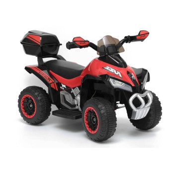 Quad na Akumulator GTS1188-A Światła LED Muzyka Schowek Czerwony