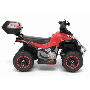 Quad na Akumulator GTS1188-A Światła LED Muzyka Schowek Czerwony