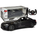 Auto BMW M3 Samochód Sportowy Zdalnie Sterowany RC Rastar Czarny 1:14