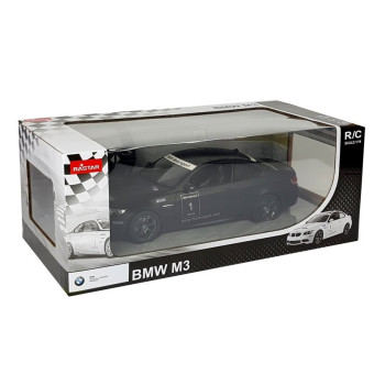 Auto BMW M3 Samochód Sportowy Zdalnie Sterowany RC Rastar Czarny 1:14
