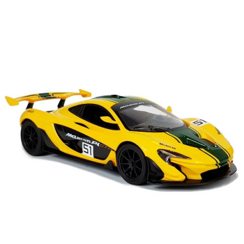 Auto McLaren P1 GTR Samochód Zdalnie Sterowany RC Rastar Żółty 1:14