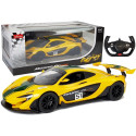 Auto McLaren P1 GTR Samochód Zdalnie Sterowany RC Rastar Żółty 1:14