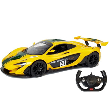Auto McLaren P1 GTR Samochód Zdalnie Sterowany RC Rastar Żółty 1:14
