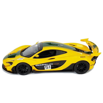 Auto McLaren P1 GTR Samochód Zdalnie Sterowany RC Rastar Żółty 1:14