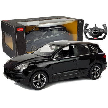 Auto Porsche Cayenne Turbo Zdalnie Sterowane RC Rastar Czarne 1:14