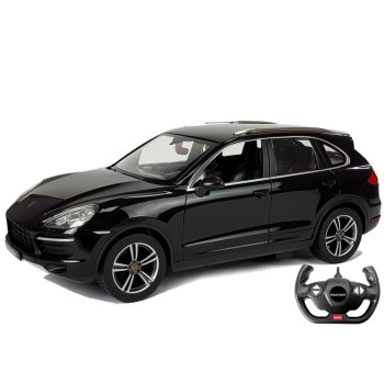 Auto Porsche Cayenne Turbo Zdalnie Sterowane RC Rastar Czarne 1:14