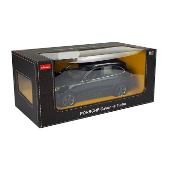 Auto Porsche Cayenne Turbo Zdalnie Sterowane RC Rastar Czarne 1:14