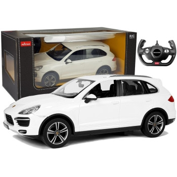 Auto Porsche Cayenne Samochód Zdalnie Sterowane RC Rastar Białe 1:14