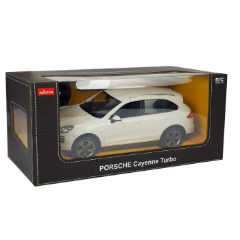 Auto Porsche Cayenne Samochód Zdalnie Sterowane RC Rastar Białe 1:14