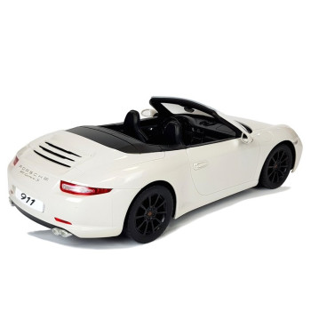 Auto Porsche 911 Carrera S Samochód Zdalnie Sterowane RC Rastar Białe 1:12