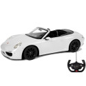 Auto Porsche 911 Carrera S Samochód Zdalnie Sterowane RC Rastar Białe 1:12