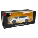 Auto Porsche 911 Carrera S Samochód Zdalnie Sterowane RC Rastar Białe 1:12