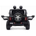 Auto na Akumulator Jeep Rubicon Światła LED MP3 Pilot 4x4 Czarny
