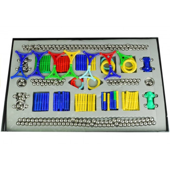 Zestaw Magnastix Klocki Magnetyczne 560 + Tablica