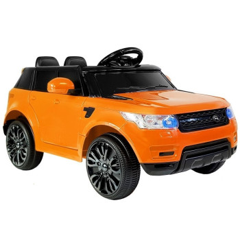 Auto Na Akumulator HL1638 Dla Dzieci Pilot MP3 Światło LED Pomarańczowy