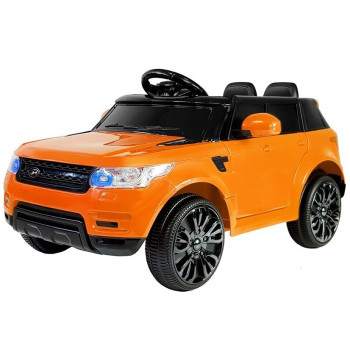 Auto Na Akumulator HL1638 Dla Dzieci Pilot MP3 Światło LED Pomarańczowy