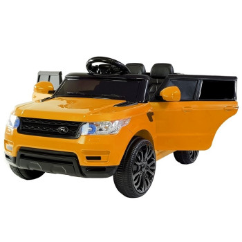 Auto Na Akumulator HL1638 Dla Dzieci Pilot MP3 Światło LED Pomarańczowy