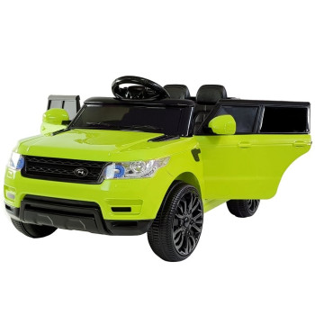 Auto Na Akumulator HL1638 Dla Dzieci Pilot MP3 Światło LED Zielony