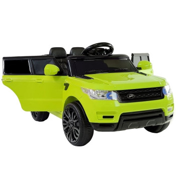 Auto Na Akumulator HL1638 Dla Dzieci Pilot MP3 Światło LED Zielony