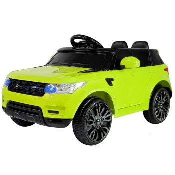 Auto Na Akumulator HL1638 Dla Dzieci Pilot MP3 Światło LED Zielony