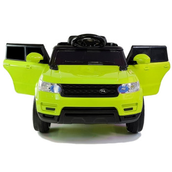 Auto Na Akumulator HL1638 Dla Dzieci Pilot MP3 Światło LED Zielony