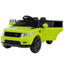 Auto Na Akumulator HL1638 Dla Dzieci Pilot MP3 Światło LED Zielony