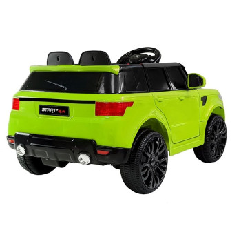 Auto Na Akumulator HL1638 Dla Dzieci Pilot MP3 Światło LED Zielony