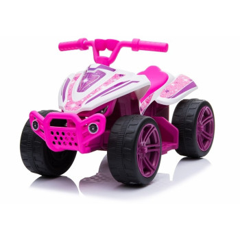 Quad na akumulator TR1805 Biało-różowy