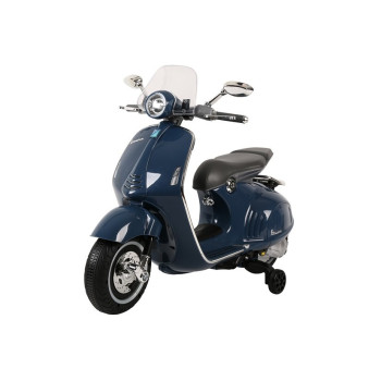 Skuter na Akumulator Vespa GTS 300 Mini Dla Dzieci Światło LED Niebieski