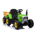 Traktor na Akumulator z Przyczepą XMX611 Pilot Światła LED Zielony