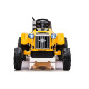 Traktor na Akumulator z Przyczepą CH9959 Światła LED Pilot Radio Żółty