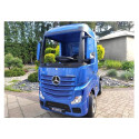 Auto Mercedes Actros Niebieski Lakierowany Ciężarówka Pilot LED MP4