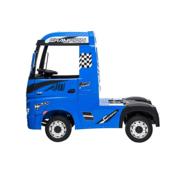 Auto Mercedes Actros Niebieski Lakierowany Ciężarówka Pilot LED MP4