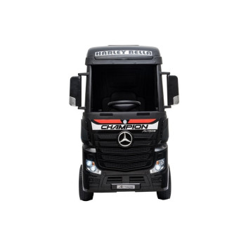 Auto Mercedes Actros Czarny Lakierowany Ciężarówka Dla Dzieci Pilot LED MP4
