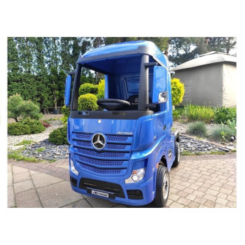 Auto Mercedes Actros Niebieski Lakierowany Ciężarówka Pilot LED MP4
