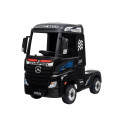 Auto Mercedes Actros Czarny Lakierowany Ciężarówka Dla Dzieci Pilot LED MP4