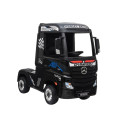 Auto Mercedes Actros Czarny Lakierowany Ciężarówka Dla Dzieci Pilot LED MP4