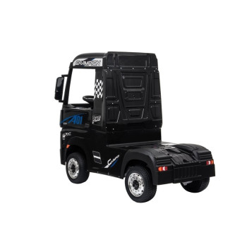 Auto Mercedes Actros Czarny Lakierowany Ciężarówka Dla Dzieci Pilot LED MP4