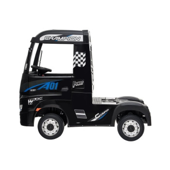 Auto Mercedes Actros Czarny Lakierowany Ciężarówka Dla Dzieci Pilot LED MP4