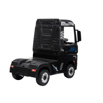 Auto Mercedes Actros Czarny Lakierowany Ciężarówka Dla Dzieci Pilot LED MP4