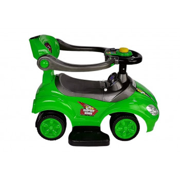 Jeździk z Pchaczem Mega Car 3w1 Zielony