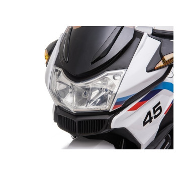 Motor na Akumulator Ścigacz Dla Dzieci XMX609 MP3 Światła LED Biały