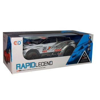 Auto Rajdowe Wyścigowe Sportowe Zdalnie Sterowane RC 1:10 Białe